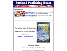 Tablet Screenshot of portlandpublishinghouse.com